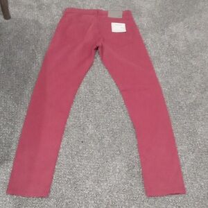 AG Los Angeles Tellis Modern Slim Italian Stretch Sueded Sateen Jeans Size 29/34